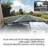 3Lens FHD 1080P Dashcam Auto DVR Touch Kamera Nachtsicht Loop-Aufnahme Vorne Innen Hinten 3waysVehicle Zubehör