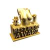 Best Ass Award Creative Best Boobs Award Ornament Funny Golden Trophy Statue for Home Party Decoration