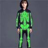 Kids Halloween Costume Glow In Dark Skeleton Suit Jumpsuit Design Friendly Jumpsuit Role Play Party Outfits