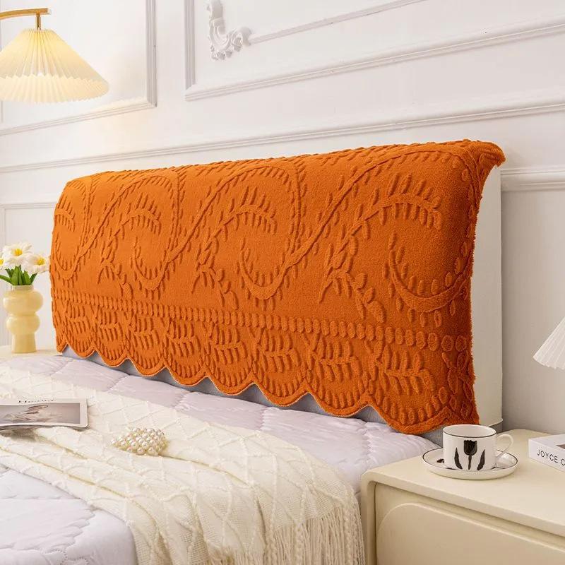 2026 New Thickened Rabbit Plush Headboard Cover with Full Coverage Anti Slip and No Shedding of Hair Comfortable All Year Round