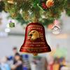 Weihnachtsornamente Glocken Amerikanische 250-Jahr-Feier Dekorationen Weihnachtsornamente