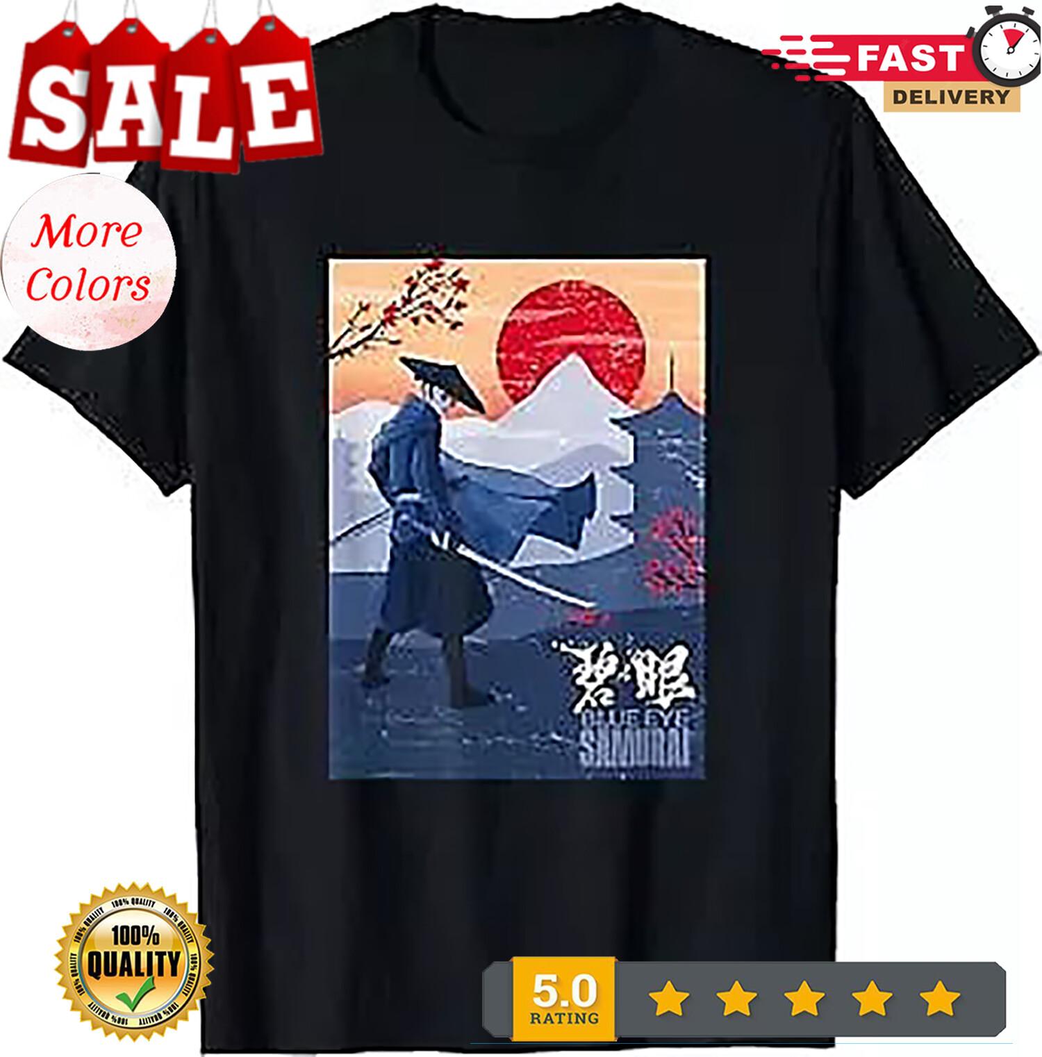 Blue Eye Samurai Mizu Vintage T Shirt Men Fashion Women Kid T Shirt Short S L