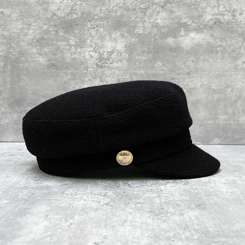 Brown Ins Hat British Style Newsboy Hat Designer Cap Ladies Painter Hat