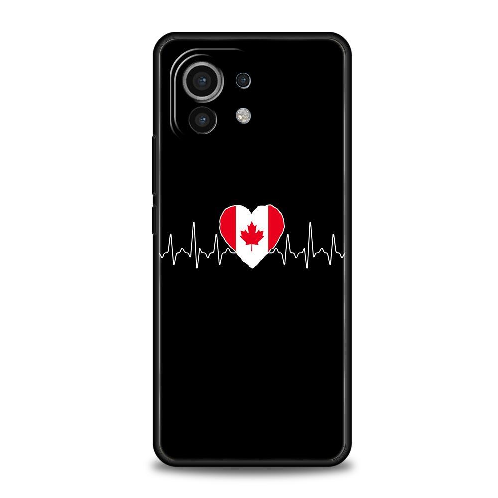 Vlajka srdečního tepu Čína Láska Pro Xiaomi Poco X4 X3 NFC F3 F4 M3 M4 Mi Note 12T 10 12 11 Ultra 11T Pro 10T Lite 9T 11i 5G Pouzdro na telefon