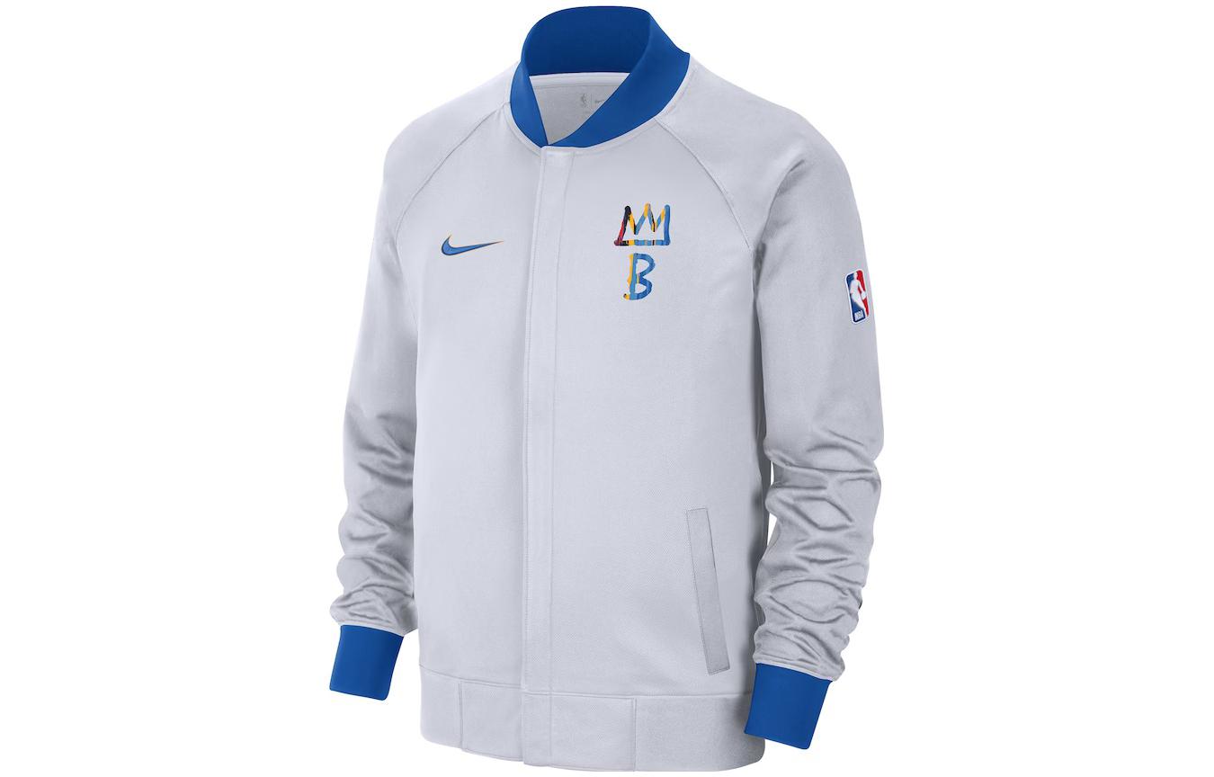 Nike Nba Brooklyn Nets Showtime City Edition Dri Fit Hoodie DN8396-100 L