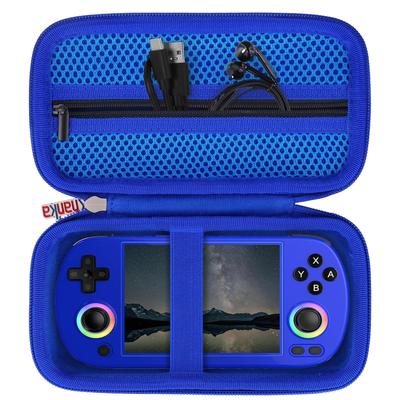 Storage Anbernic RG40XX H Whatsko Ultra Thin Portable Game Console Compatible with Portable Game Blue [Khanka Case] Console, (Case Only)