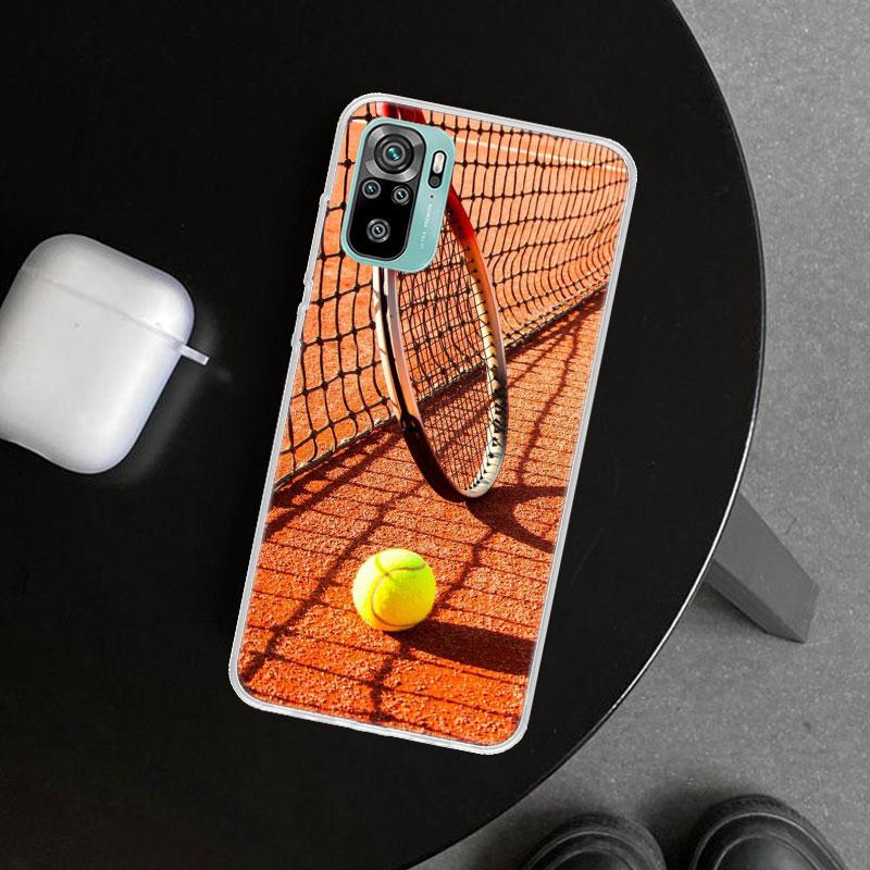 Tennis Sport Phone Case Cover for Xiaomi Redmi Note 15 14 13 12 11 Pro Plus 14S 12S 11S 11T 11E 10S 10 Customized Fundas Redmi N