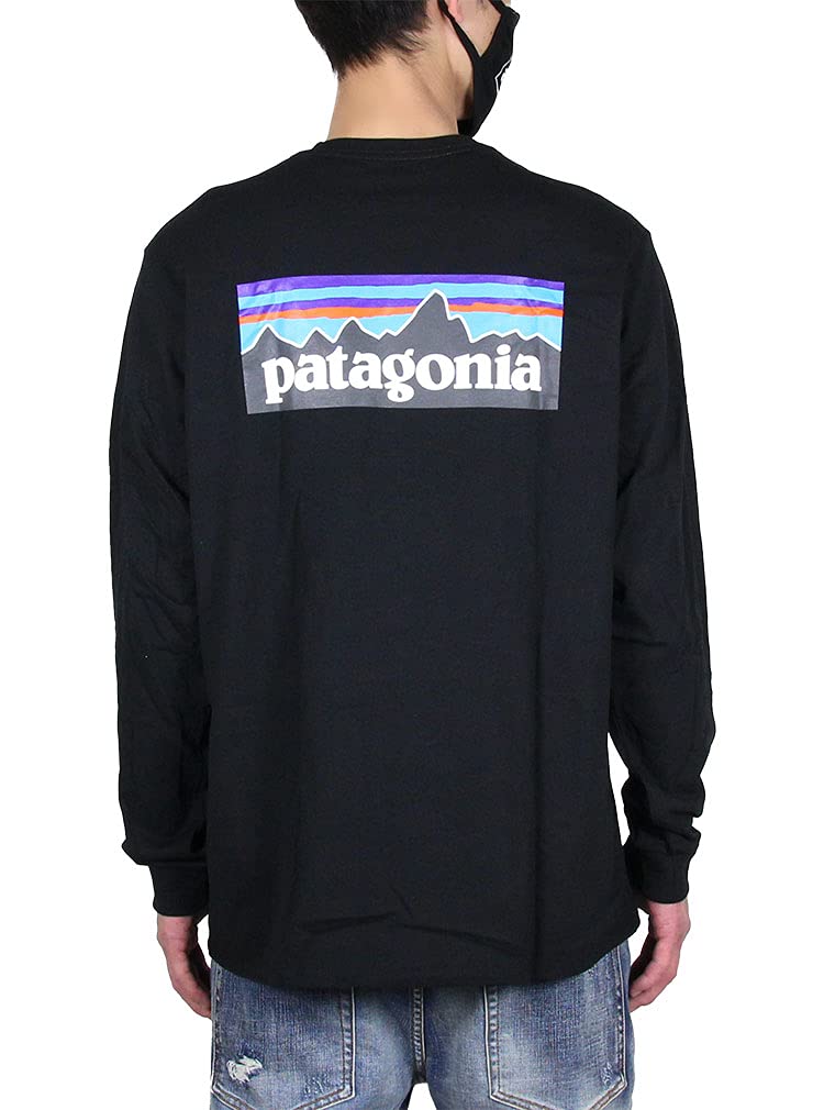 

Patagonia Логотип Футболка с длинным рукавом Логотип 39161 ЧЕРНЫЙ XL [Patagonia] Мужская футболка с длинным рукавом P-6 Responsibili-Tee P-6 (Наш размер) [Использовал]