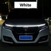1 sztuka Samochodowe Światła Do Jazdy Dziennej Pasek Świetlny na Maskę Typu Przelotowy Auto Modyfikowany Przedni Reflektor Ulepszenie Cięty Dekoracyjny Light