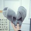 Mao Mao slippers women wear new trendy slippers winter home fashion cross cotton slippers women