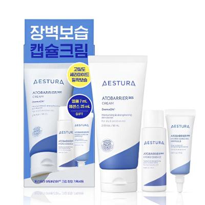 Atobarrier 365 Cream Set 80 Ml + Hydro Essence 25 Ml + Cera-Hyal Inner Moisture Ampoule 7 Ml