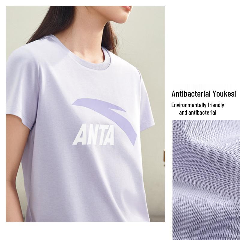 Anta Women s Ice Silk Short-Sleeve T-Shirt M