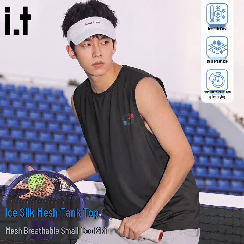 Fingercroxx Men s Cool-Touch Mesh Sleeveless Vest XXL