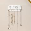 Jewelry Storage Rack, Multi-Functional No-Drill Earring And Necklace Display Rack, Jewelry Storage Hooks