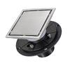Square Shower Floor Drain 4 Inch Bathroom Drain with Easy Clean Strainer Square Bathroom Drain Simple Installation