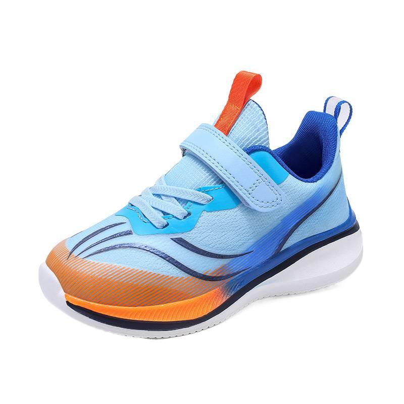 Children's lightweight running shoes 2025 autumn new models Zhongda boys mesh breathable soft sole leisure sports classmates