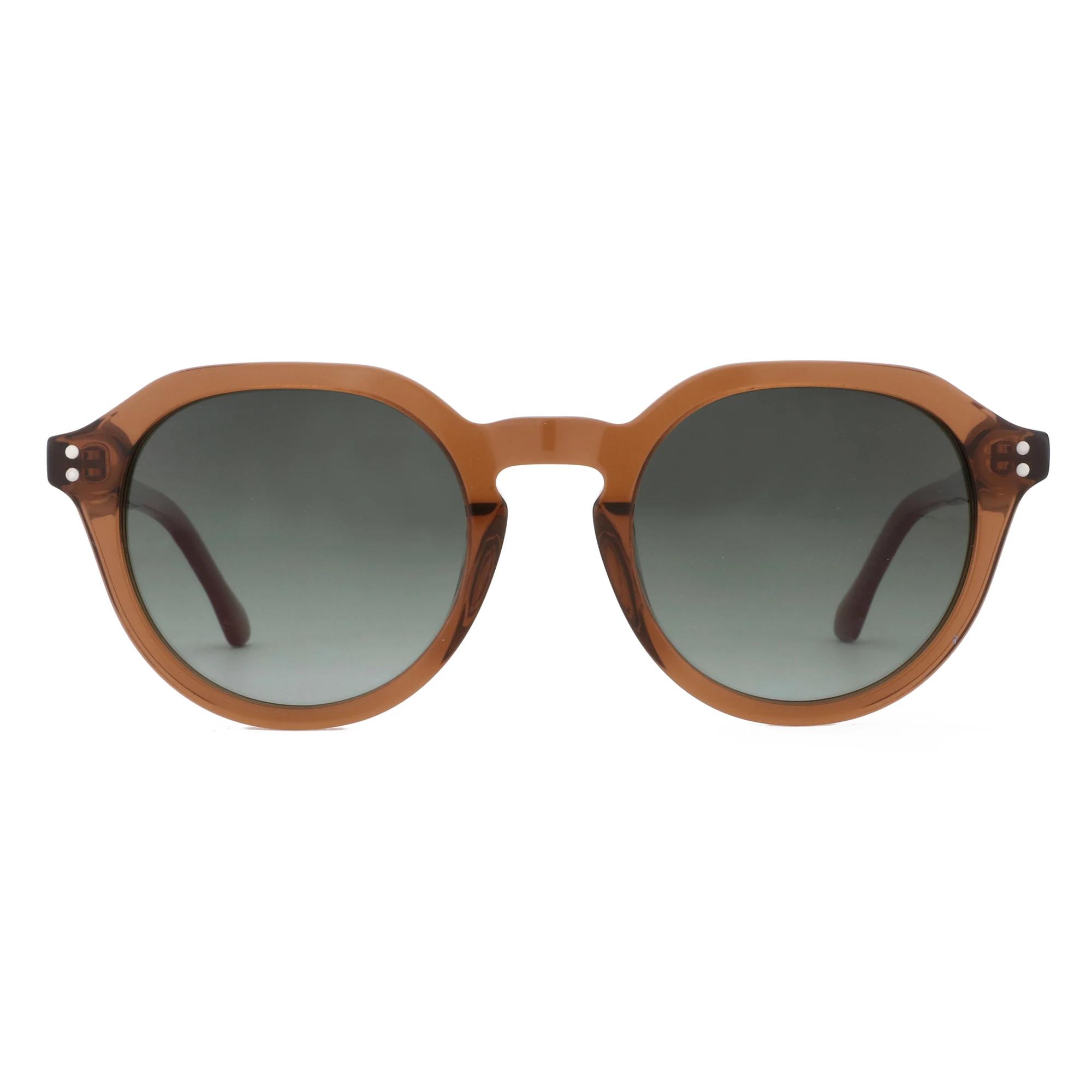 ZENOTTIC Retro Round Polarized Sunglasses Handmade Acetate Sun Glasses Ladies Fashion Geometry Shades  for Women