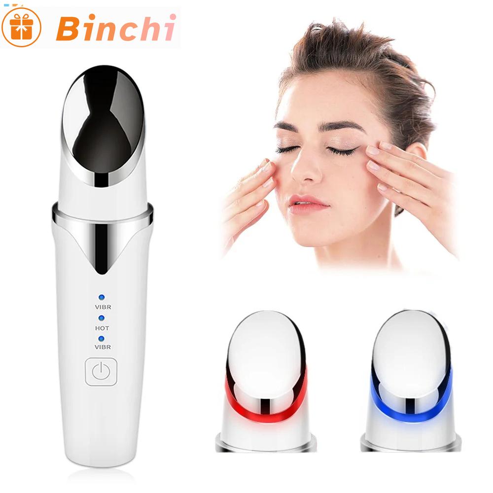Eye Beauty Device EMS Microcurrent Eye Bags Dark Circles Light Therapy Eye Lifting Vibration Anti Wrinkle Remove Massage Tools