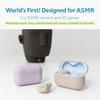 final Ag COTSUBU for ASMR 3D Wireless Earbuds, Clear 3D Spatial Sound, ASMR Recommended, Compact Lightweight, IPX4, MEMS Mic, Gray