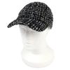 Great Cap COCO Mark Tweed Baseball Cap Black Cotton Women 23B Used