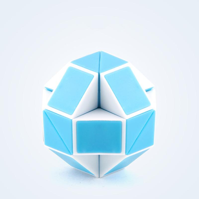 Colored 24-segment Mini Variety Magic  Ruler  Stress  Relief  Toys Anti-stress Snake-shaped Magic