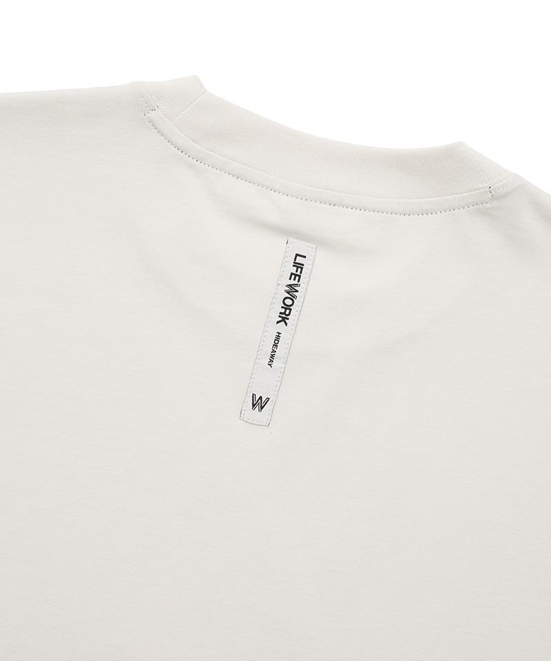 LIFEWORK Feature) Mini Beanie Hipdog Short Sleeve T-Shirt