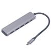 5 v 1 Typ C Hub Adaptér USB a 4K HD Multimediálne Rozhranie Rozbočovač Prenosný Rozširovač Kompatibilný s Displejom Notebooku