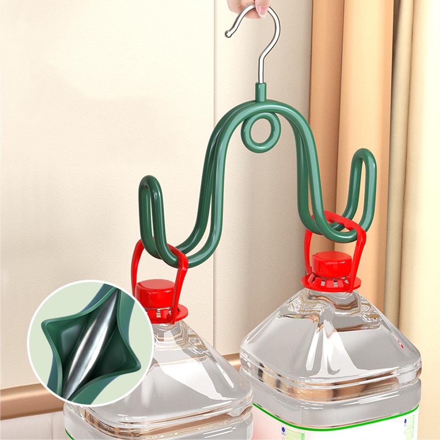 2PCS Windproof Shoe Drying Rack Shoe Dryer Balcony Shoes Hanging Household Drying Hanging Shoe Hook Hanging Shoe Rack