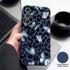 Bowknots Leopard Print Case For Samsung S26 S25 Ultra S24 S23 S22 S21 FE A15 A35 A55 A16 A36 A56 A17 A18 A37 A57 5G Leather Texture Soft Cover