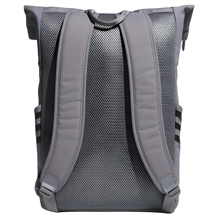 Adidas Polyester Backpack Medium Size Unisex Gray Adidas JY4767-NS