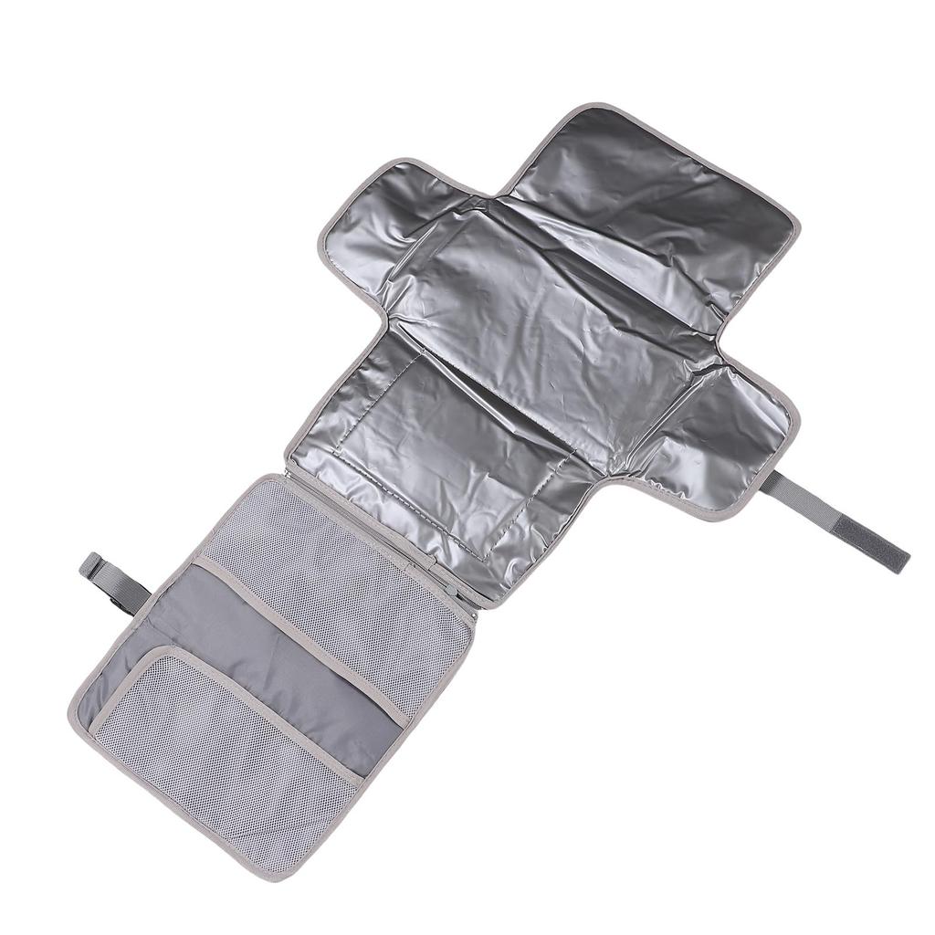 Newborn Changing Mat with Wet Wipe Holder Water Proof Portable Baby Diaper Changer Pad for Travel