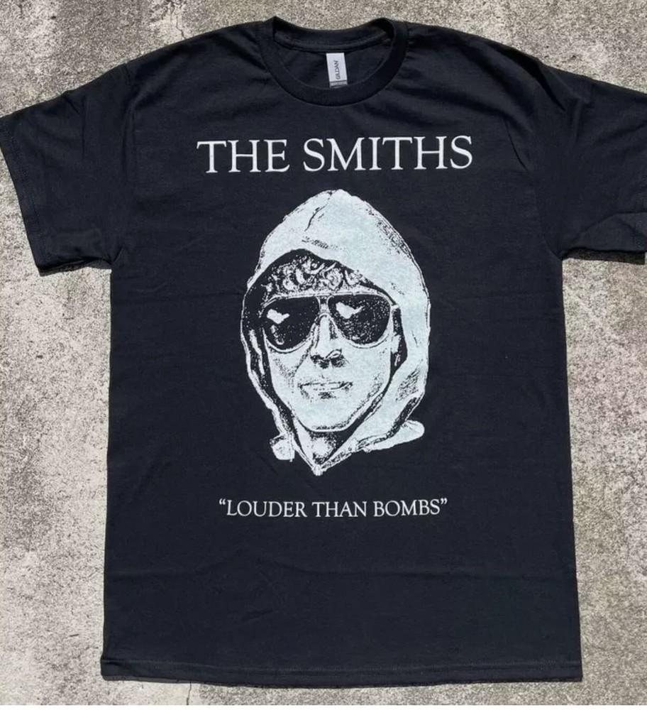 

The Smiths Louder Than Bombs T-Shirt, Music Band Rock Punk Metal, Unisex tee 2XL