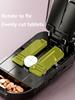 New Design Pill Cutter Bisection/Trisection/Quartersection Even Cutting with Replacement Blades Waterproof Travel Pill Crusher