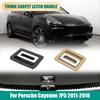 Car Rear Luggage Trunk Boot Mat Floor Carpet Switch Latch Handle For Porsche Cayenne 7P5 2011-2016 95855111500 95855111501