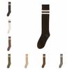 Solid Color Middle Tube Socks JK Women Stockings Elastic Female Hosiery  Ladies