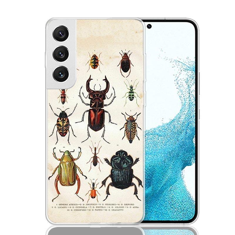 Bugs Bees Scientific Decomposition Phone Case For Samsung Galaxy S26 S25 Edge S24 S23 FE S22 Ultra S21 Plus S20 + Fundas Cover C