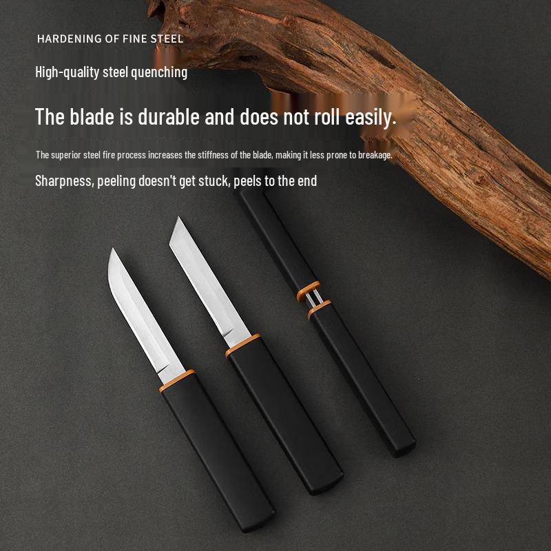Dragon & Phoenix Multifunctional Knife Set: Sharp, High-Hardness Fruit & Meat Knives for Household or Outdoor Use.