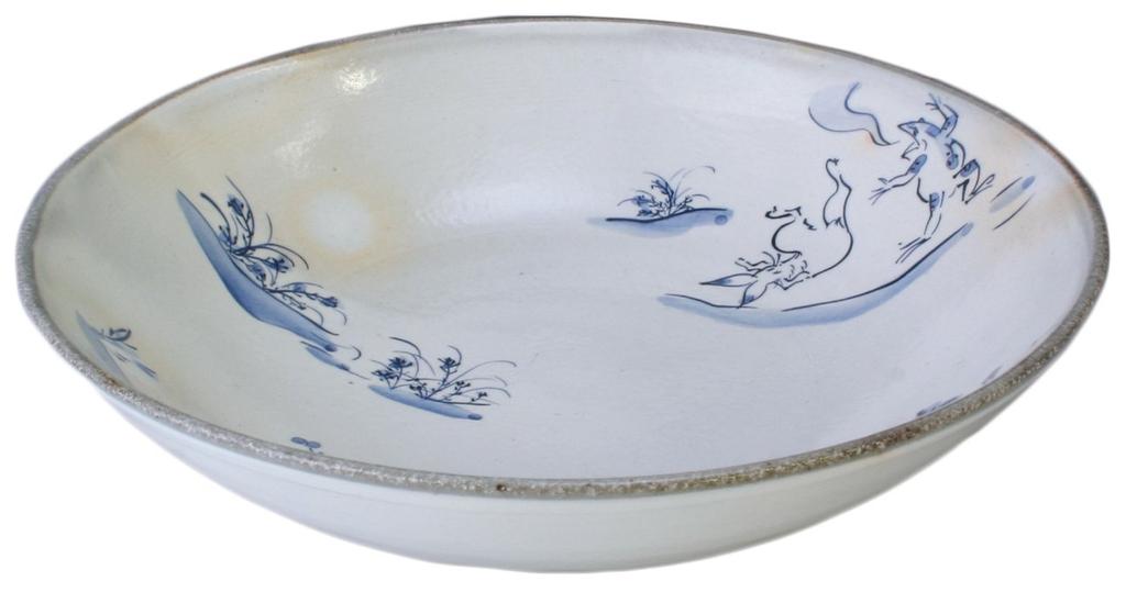 Kyo-yaki, Kiyomizu-yaki, 6.5-inch Bowl, Kaho-gama, Kozanji, Bkc836