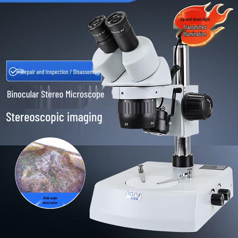 AOSVI Binocular Zoom Stereo Microscope
