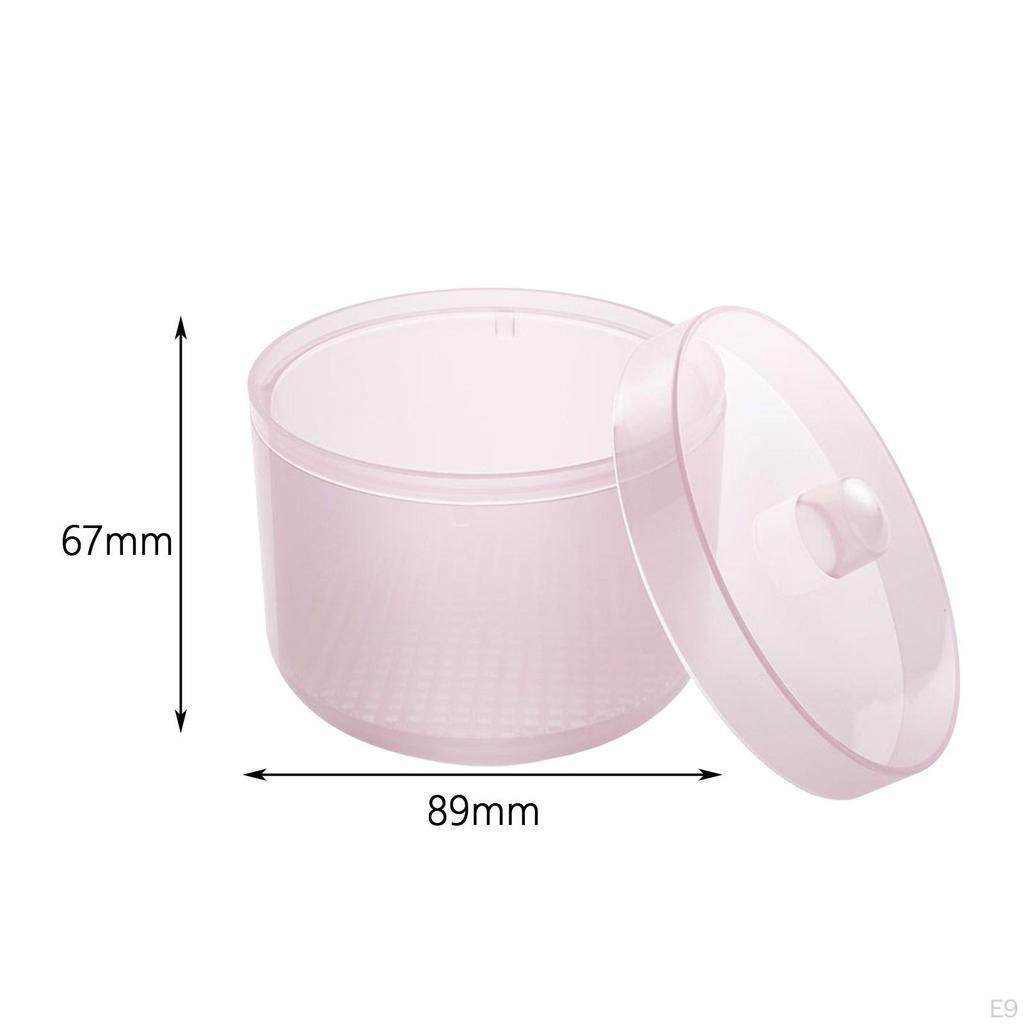 Nail Art Tool Drill Bit Grinding Head Container Storage Case Dipping Bowl