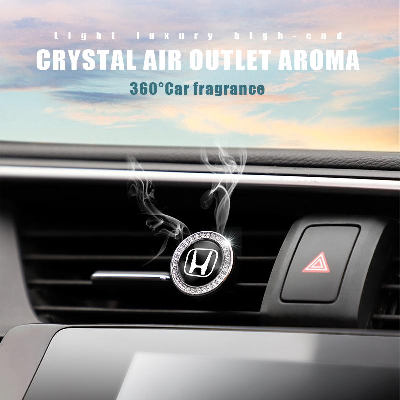 1Pcs Air Outlet Aromatherapy Clip Car Solid Perfume Freshener For Honda Civic FIT Accord Prelude CRV 5th City CRZ CRX Jazz HRV akw256