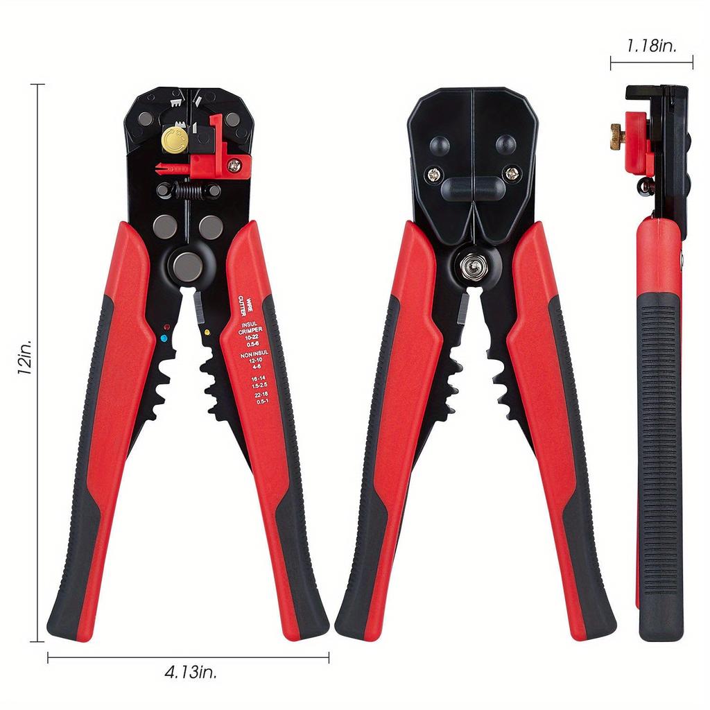 Universal Wire Stripping Pliers Cutting and Peeling Tools Multifunctional Non Damaging Duckbill Wire Stripping Pliers Integrated