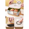 304 Stainless Steel Food Container Portable Large Capacity Lunch Box For Students Heatable Refrigerator Sealed Fresh-Keeping Box