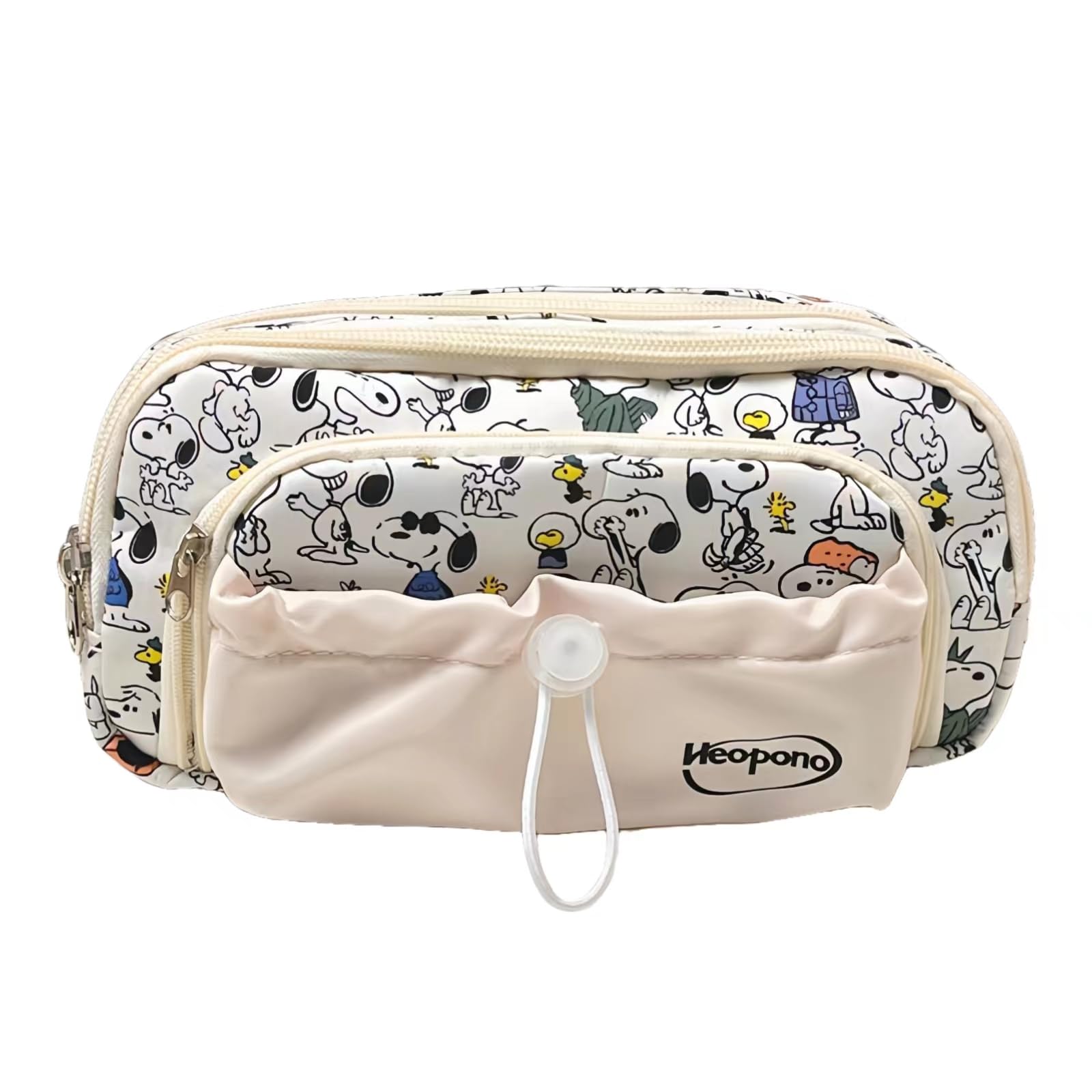 

LYLIDIA Snoopy Pencil Pencil Snoopy Storage Pen Large Capacity Pencil Makeup Snoopy Stationery Large Stationery Storage Birthday Entrance Gift Case,