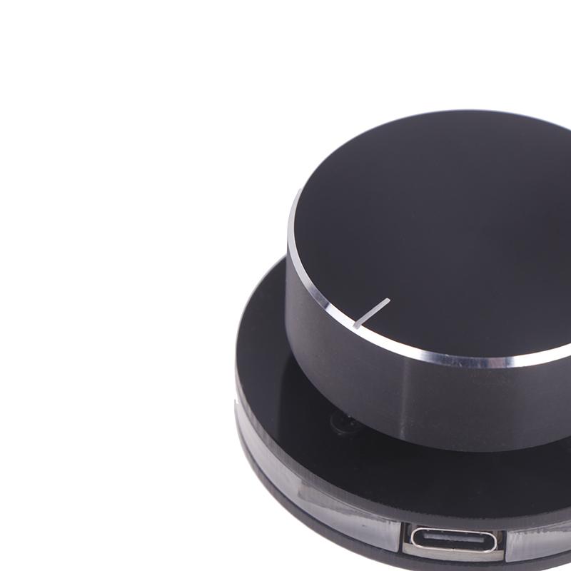 1 Pcs Usb Volume Controller Surface Dial Knob Customized Support Shortcut Keys Macro Prorgammable Rgb