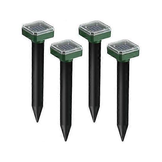 Solar Rat Repellent Ultrasonic 4 Pack For Outdoor Garden Rat Repellent