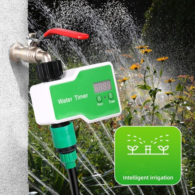 Waterproofed Automatic Garden Watering System Timer Programmable Sprinkler Controller For Lawn Farm