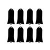 Electric Bass Guitar 2-Hole Headstock Truss Rod Cover Plate, Iron Core Guard.