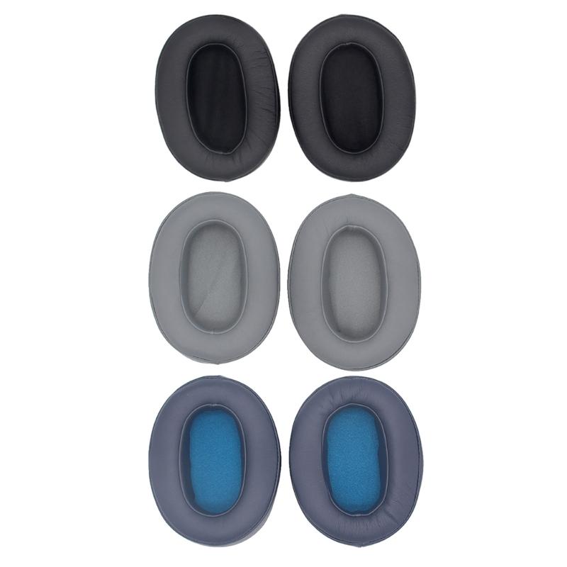 Comfortable Ear Pads for WH XB900N Headphones Durable Earcups Sponge Covers High-Quality Black Ear Pads Replacement