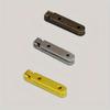 10Pcs Metal Supporting Hinges for Wooden Box Seven-character Small Hinge Five Golden Accessories Including Installation Screws